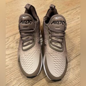 Nike Air Max 270 Men's Sneakers - Brown and Tan